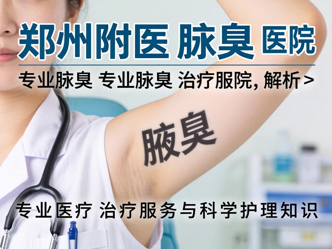 郑州附医腋臭医院解析,专业腋臭治疗服务与科学护理知识 郑州附医腋臭医院解析,专业腋臭治疗服务与科学护理知识