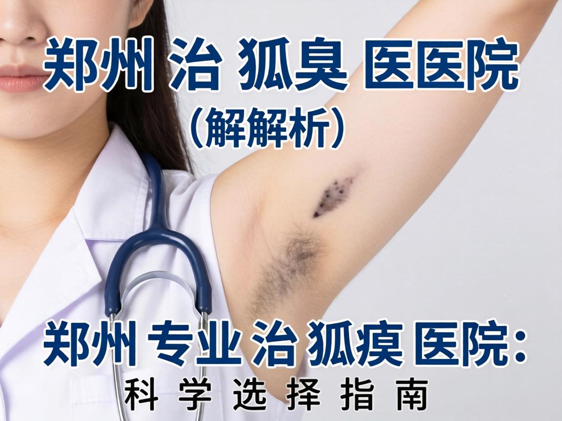 郑州治狐臭医院解析，郑州专业治狐臭医院的科学选择指南