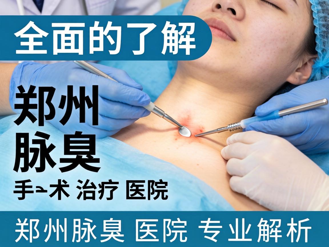 全面了解郑州腋臭手术治疗医院，郑州腋臭医院专业解析
