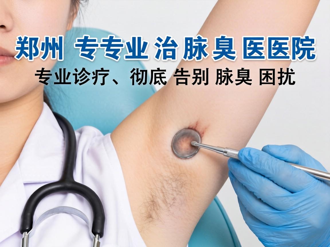 郑州专业治腋臭医院，专业诊疗，彻底告别腋臭困扰