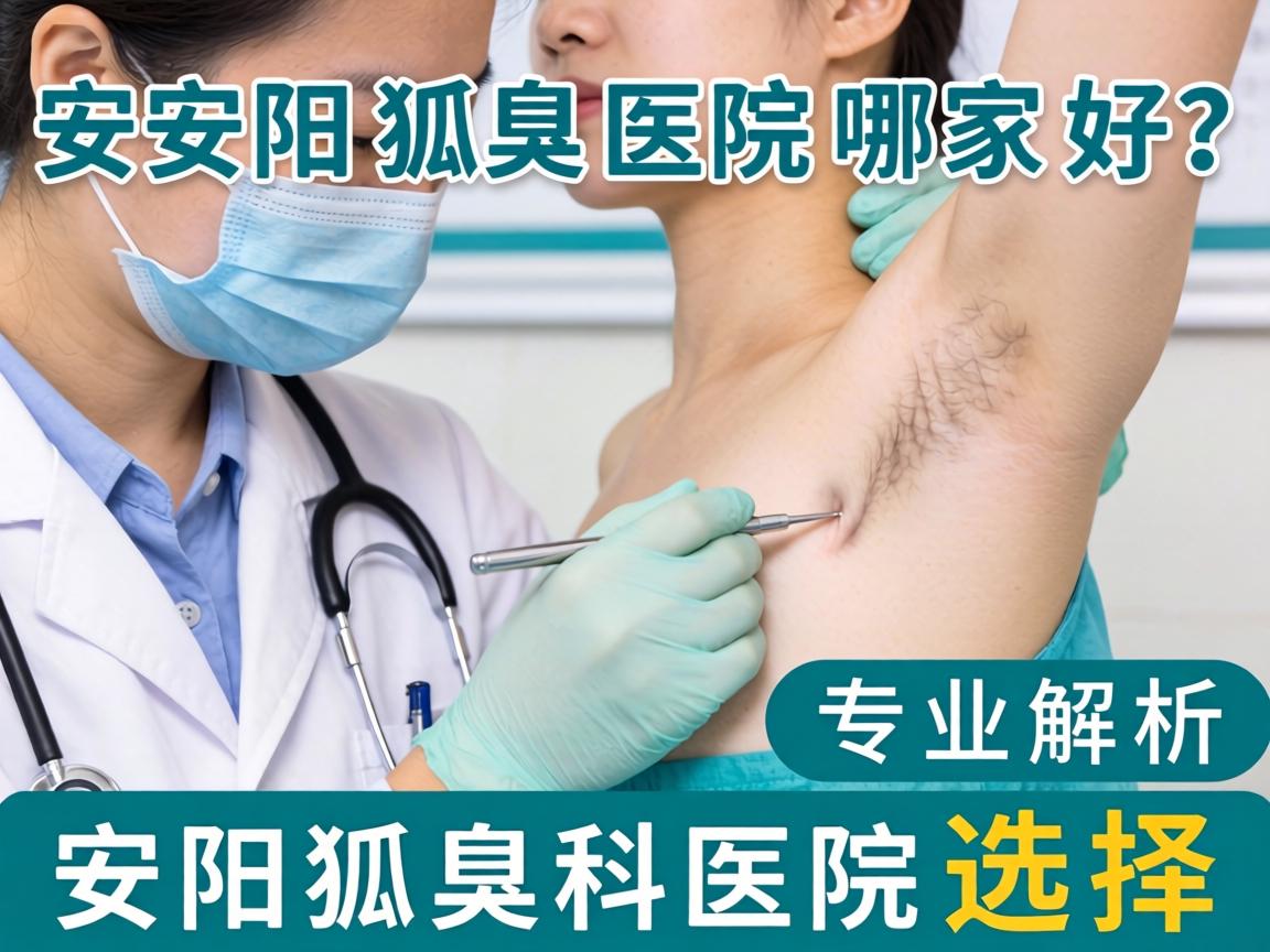 安阳狐臭医院哪家好？专业解析安阳狐臭科医院选择