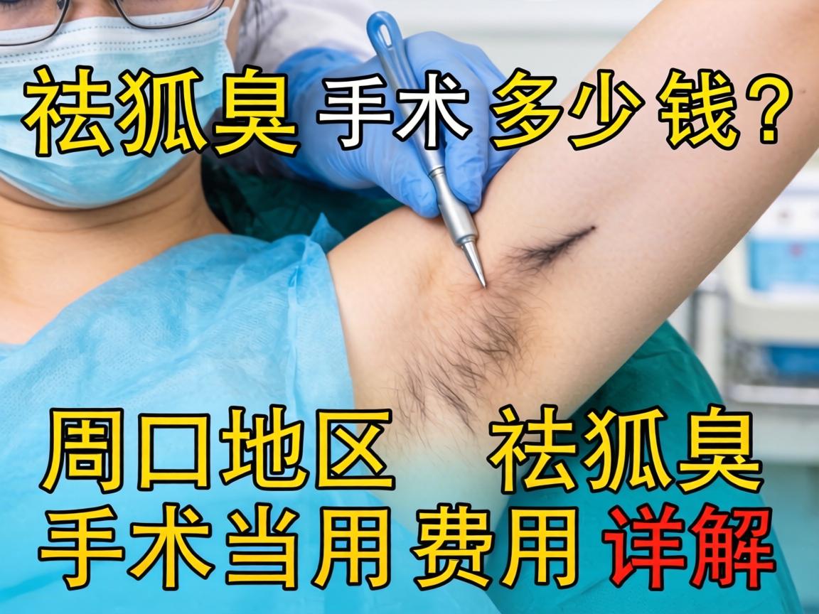 祛狐臭手术多少钱?周口地区祛狐臭手术费用详解 祛狐臭手术多少钱?周口地区祛狐臭手术费用详解