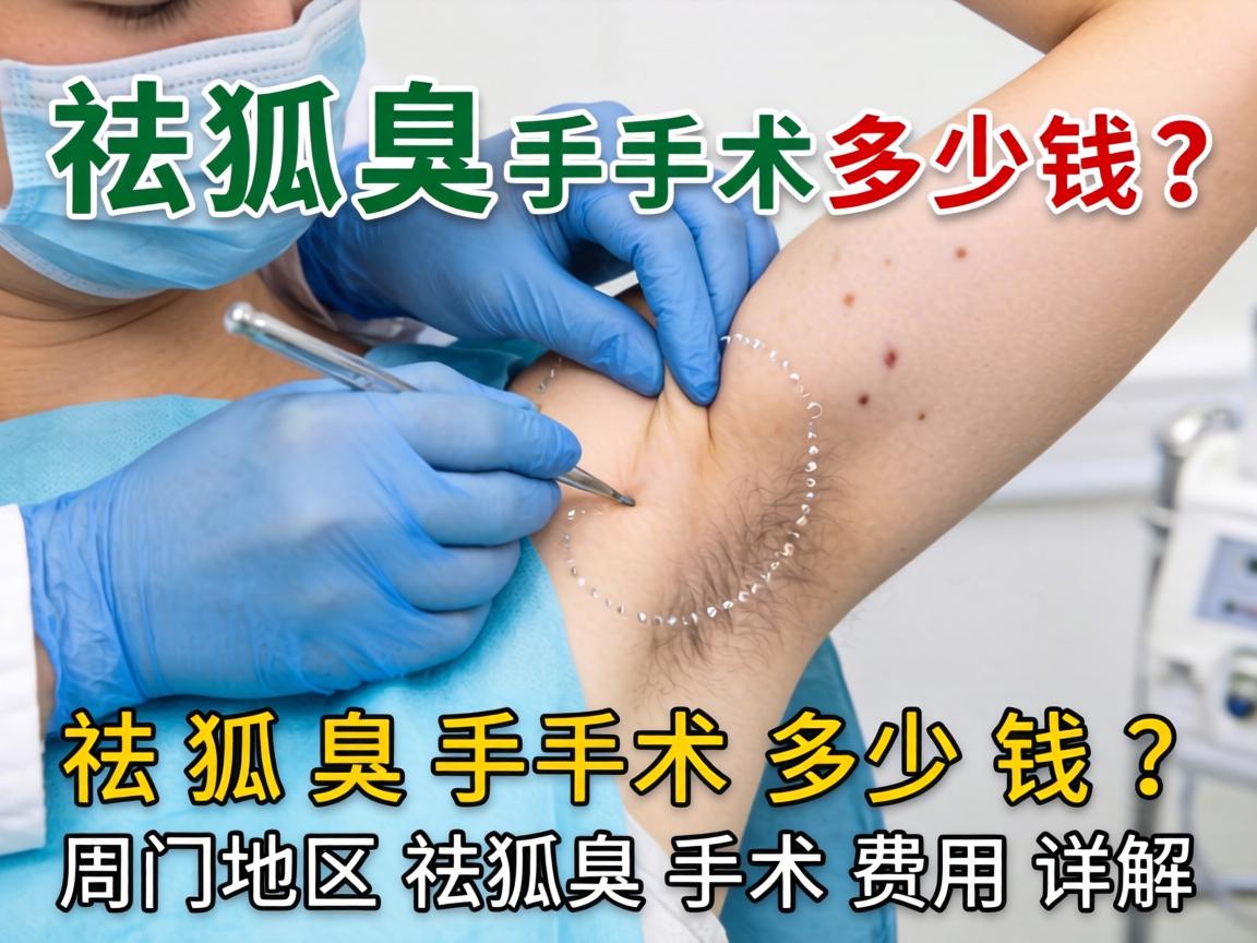 祛狐臭手术多少钱?周口地区祛狐臭手术费用详解 祛狐臭手术多少钱?周口地区祛狐臭手术费用详解