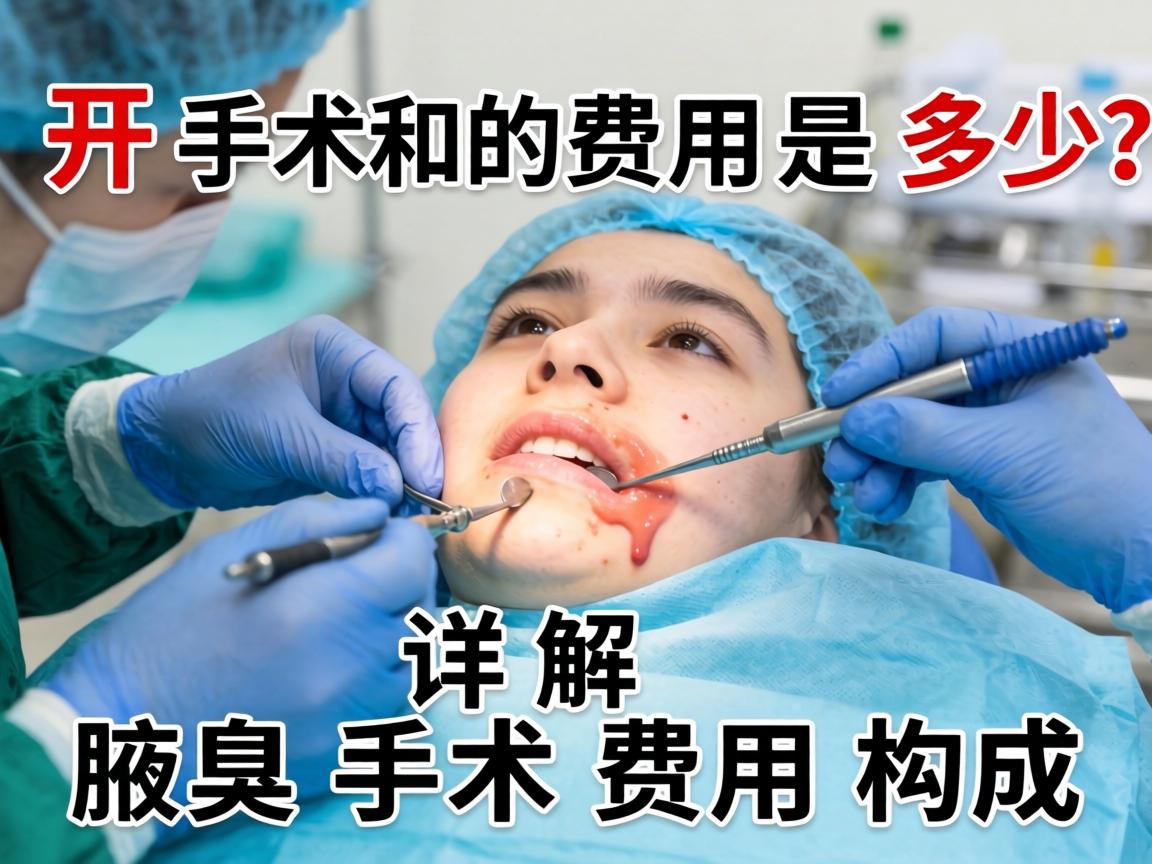 开封腋臭手术的费用是多少？详解腋臭手术费用构成