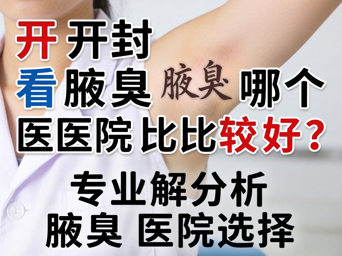 开封看腋臭哪个医院比较好?专业解析腋臭医院选择 开封看腋臭哪个医院比较好?专业解析腋臭医院选择