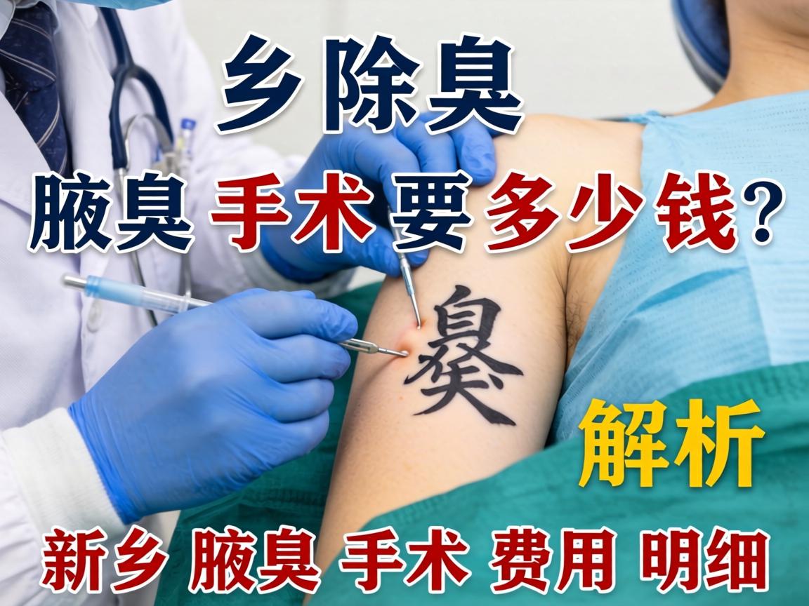 新乡除腋臭手术要多少钱?解析新乡腋臭手术费用明细 新乡除腋臭手术要多少钱?解析新乡腋臭手术费用明细