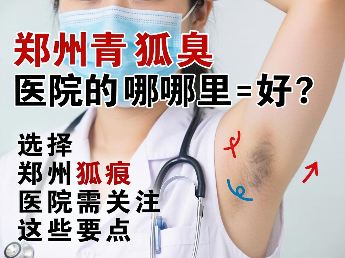 郑州狐臭医院哪里好?选择郑州狐臭医院需关注这些要点 郑州狐臭医院哪里好?选择郑州狐臭医院需关注这些要点