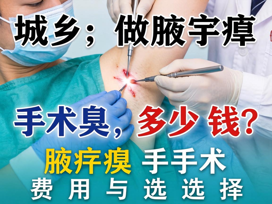 在新乡做腋臭手术多少钱？解析腋臭手术费用与选择