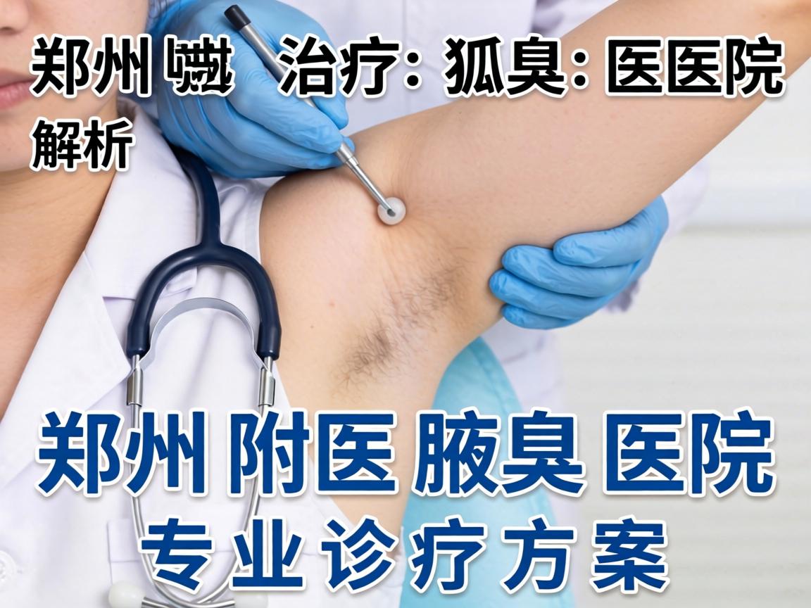 郑州治疗狐臭医院解析，郑州附医腋臭医院专业诊疗方案