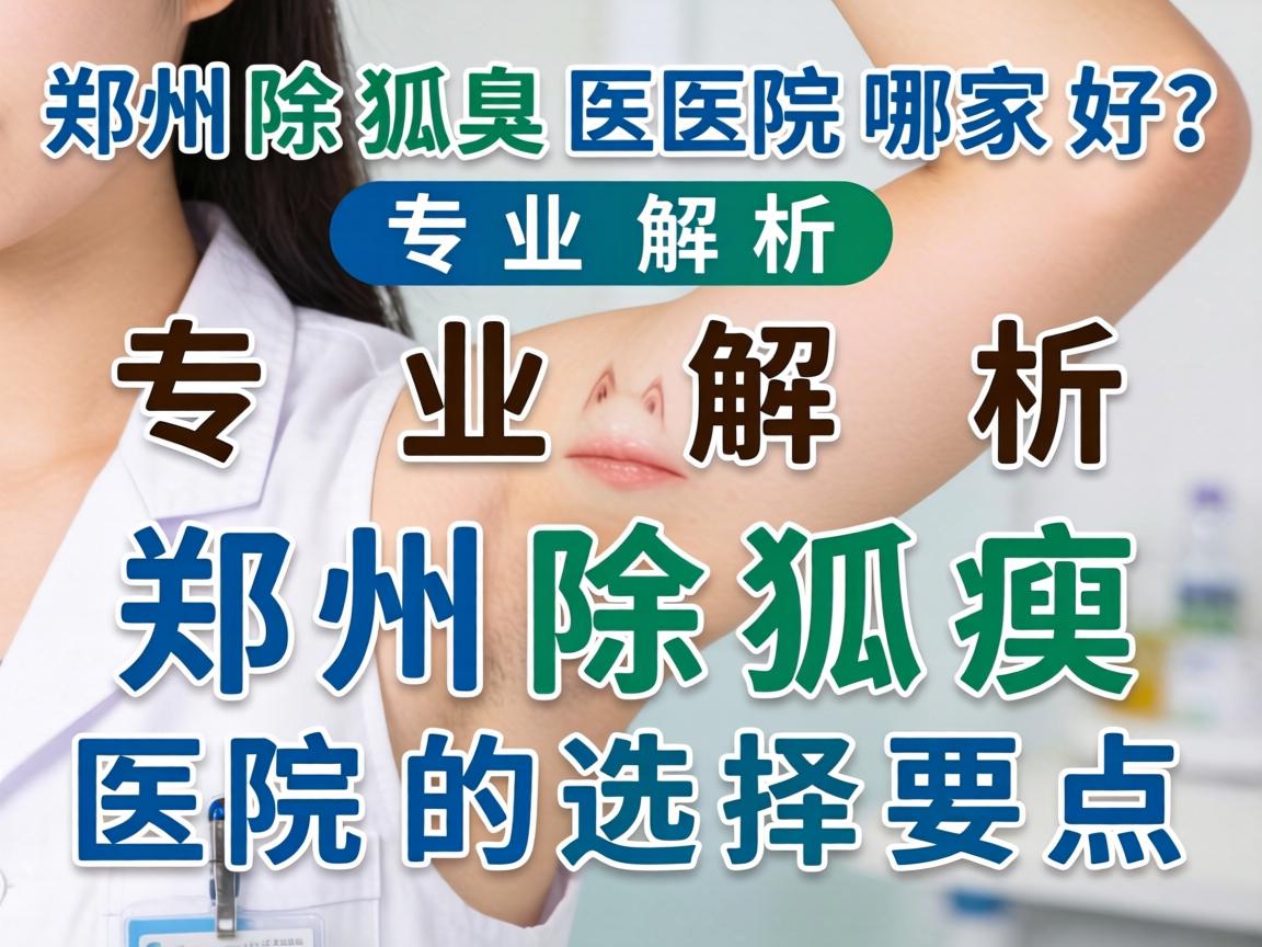 郑州除狐臭医院哪家好?专业解析郑州除狐臭医院的选择要点 郑州除狐臭医院哪家好?专业解析郑州除狐臭医院的选择要点
