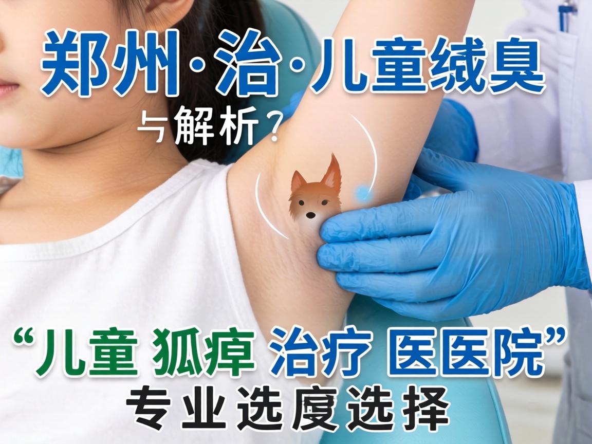 郑州治儿童狐臭医院解析，儿童狐臭治疗医院的专业选择