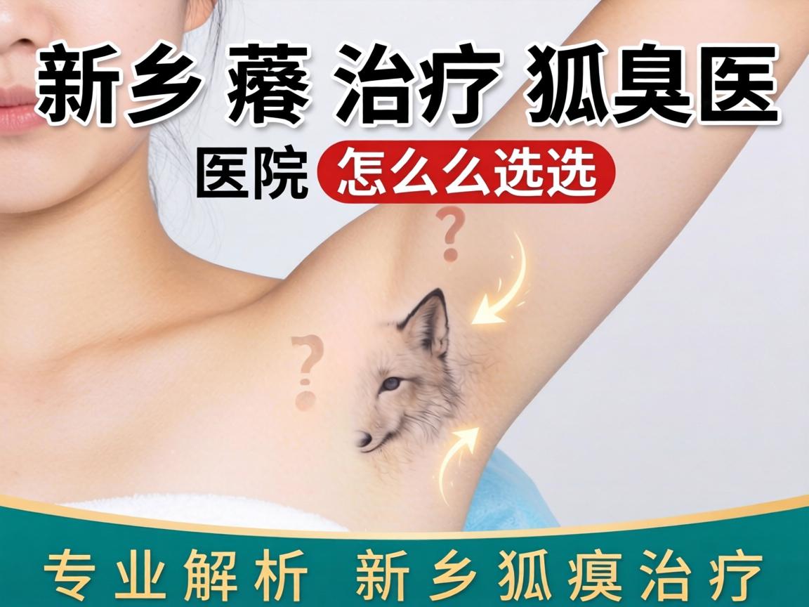 新乡治疗狐臭医院怎么选？专业解析新乡狐臭治疗