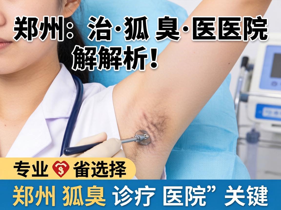 郑州治狐臭医院解析,专业选择郑州狐臭诊疗医院的关键 郑州治狐臭医院解析,专业选择郑州狐臭诊疗医院的关键