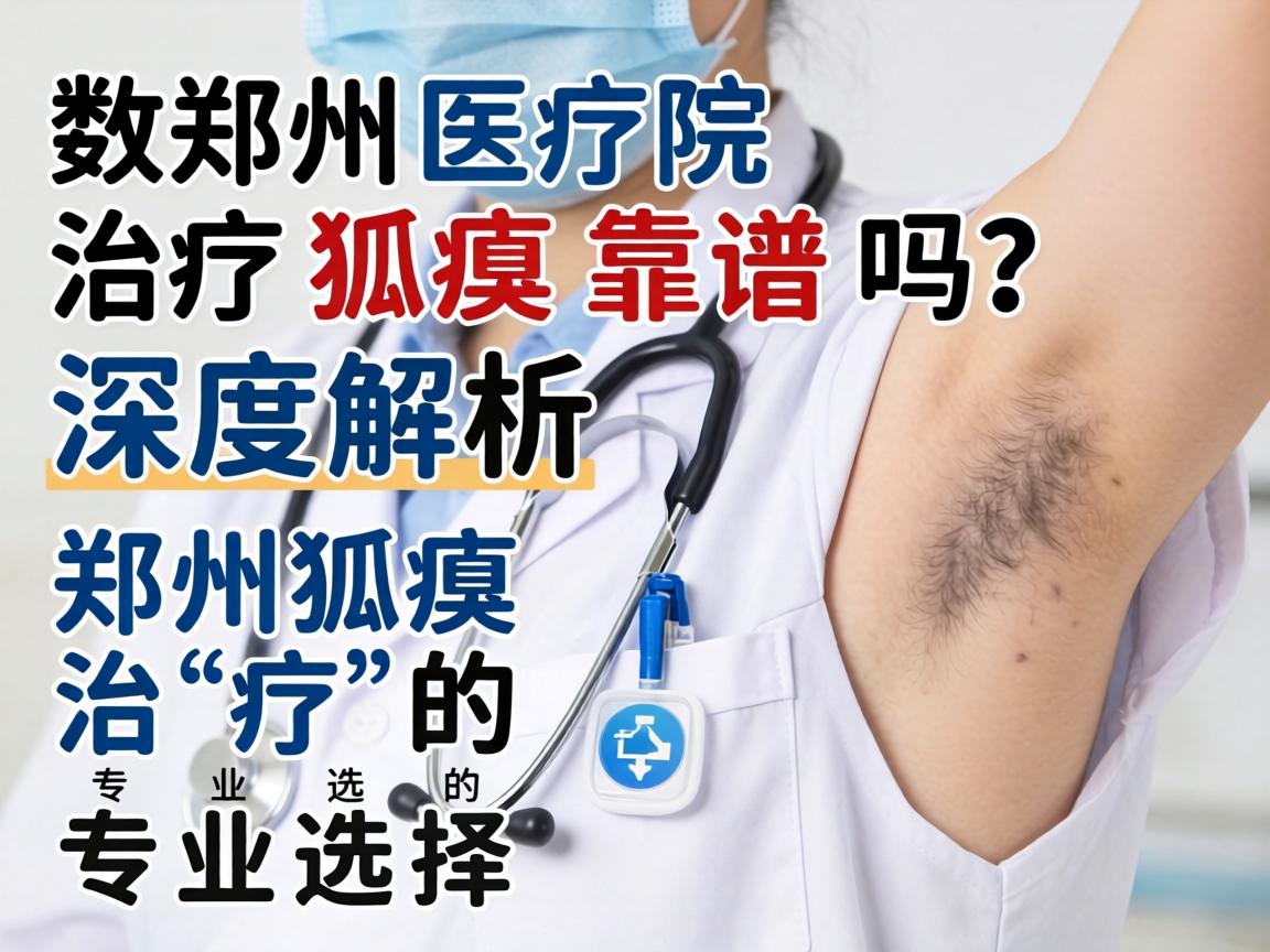 郑州医院治疗狐臭靠谱吗？深度解析郑州狐臭治疗的专业选择