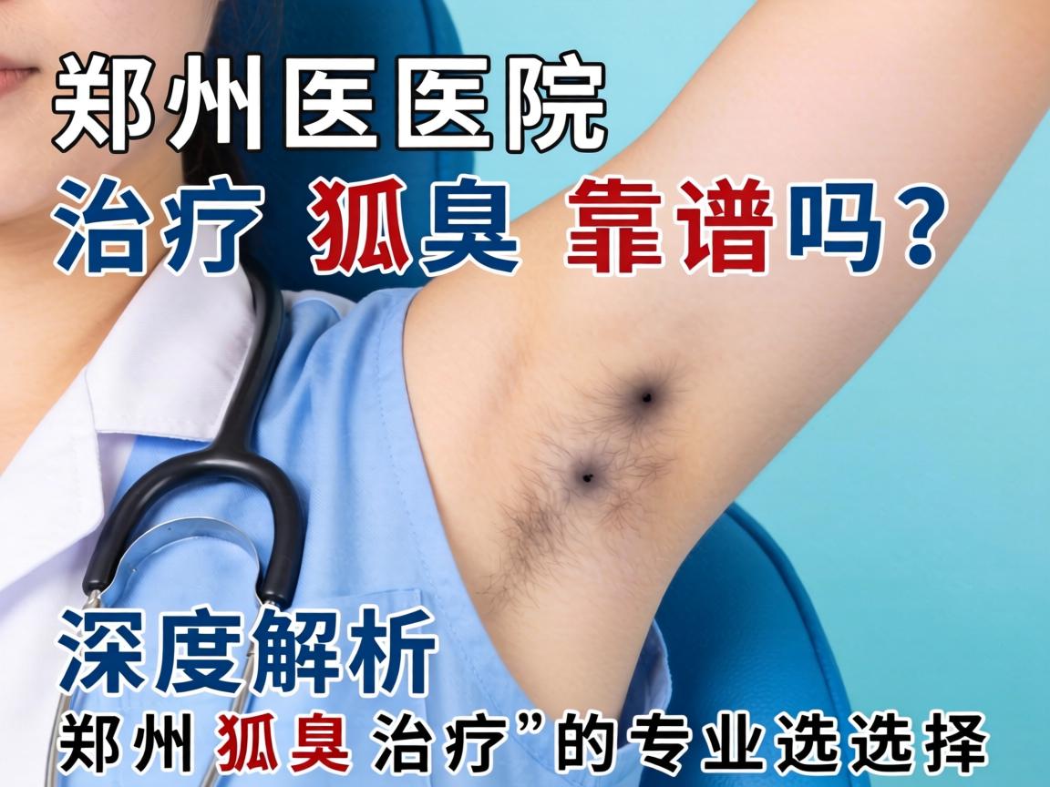 郑州医院治疗狐臭靠谱吗？深度解析郑州狐臭治疗的专业选择