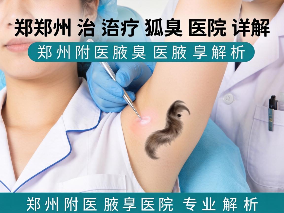郑州治疗狐臭医院详解，郑州附医腋臭医院专业解析