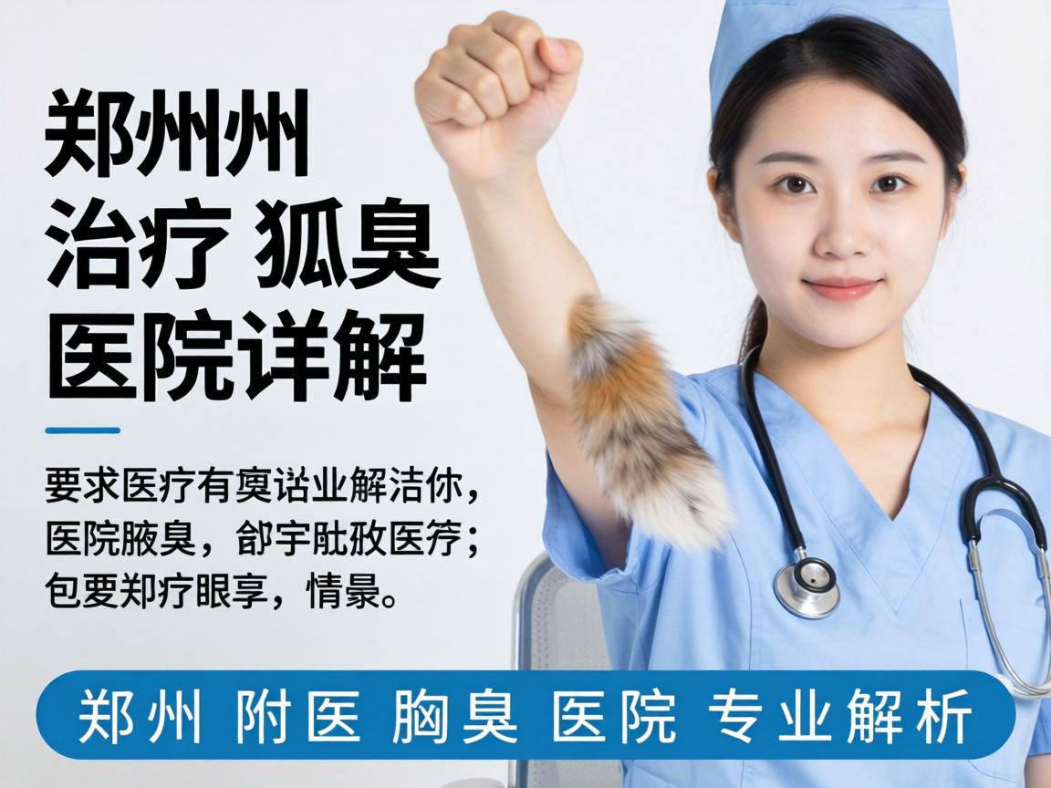 郑州治疗狐臭医院详解，郑州附医腋臭医院专业解析