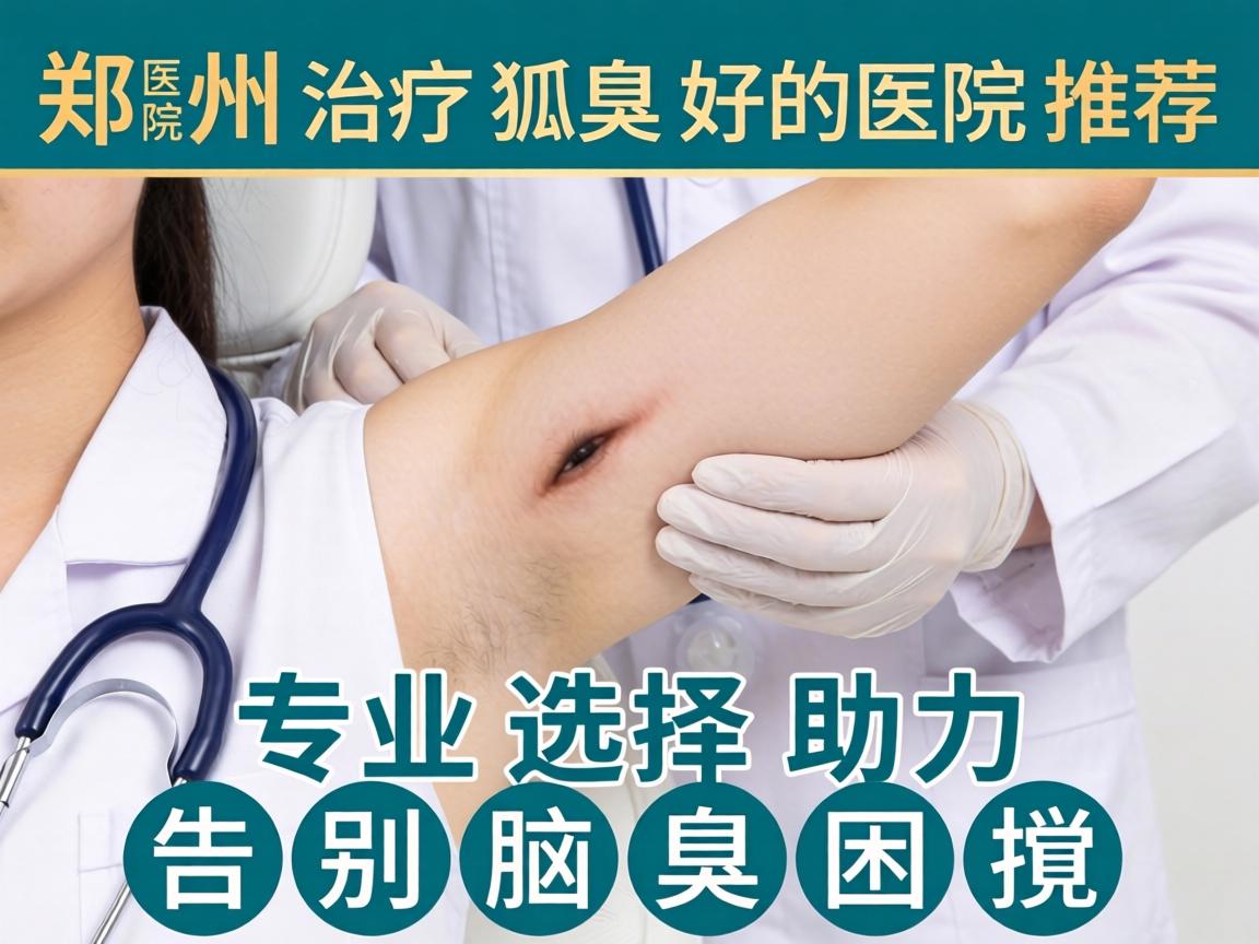 郑州治疗狐臭好的医院推荐，专业选择助力告别腋臭困扰