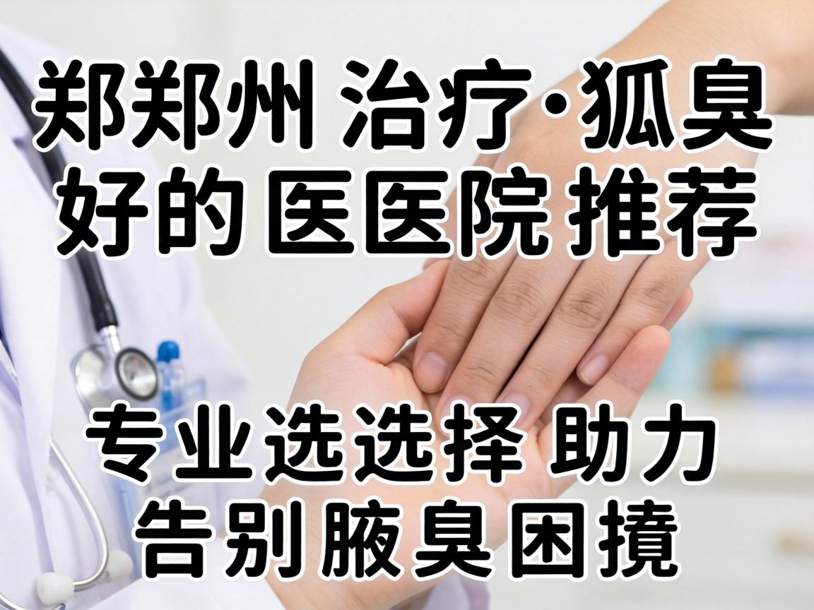 郑州治疗狐臭好的医院推荐，专业选择助力告别腋臭困扰