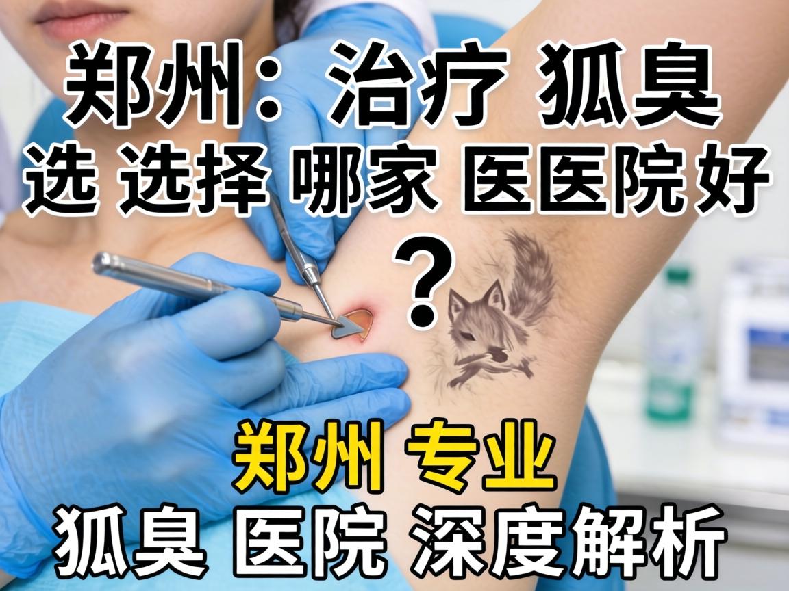 郑州治疗狐臭选择哪家医院好？郑州专业狐臭医院深度解析