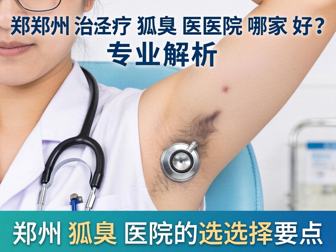 郑州治疗狐臭医院哪家好？专业解析郑州狐臭医院的选择要点