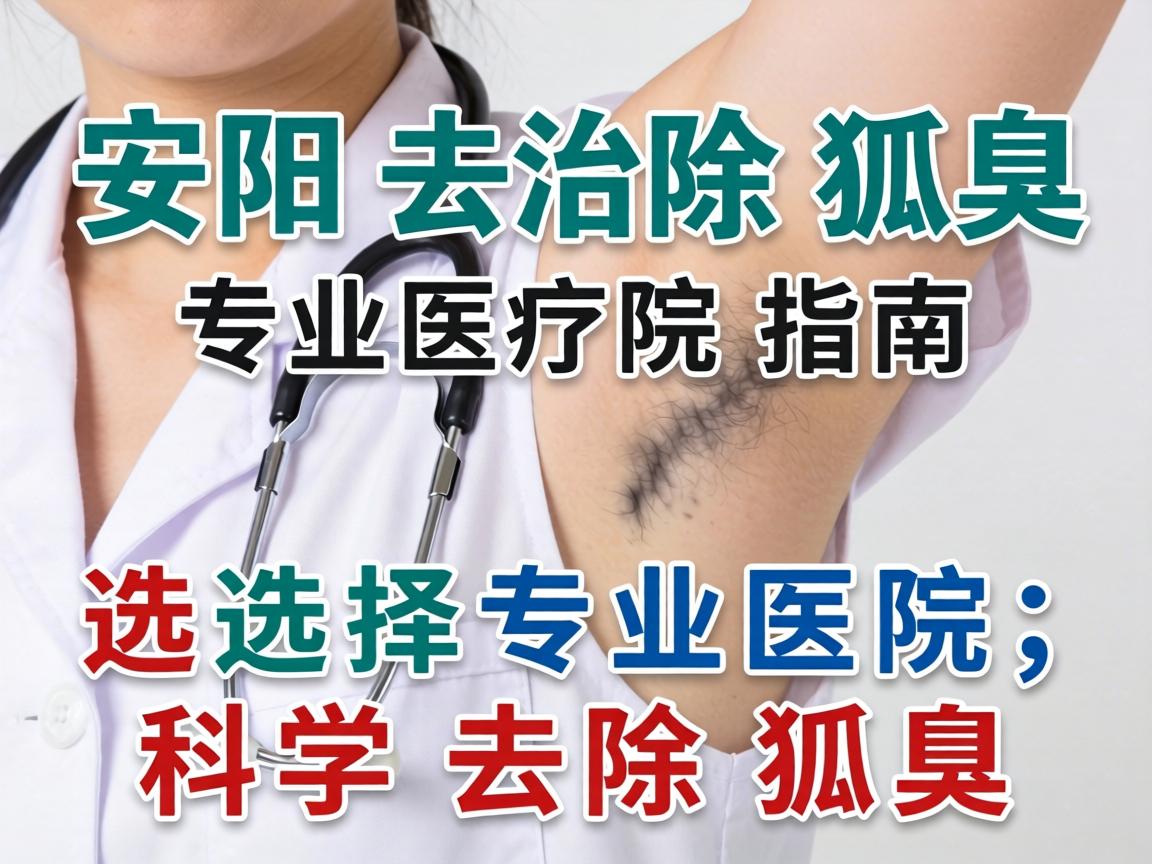 安阳去除狐臭专业医院指南，选择专业医院，科学去除狐臭
