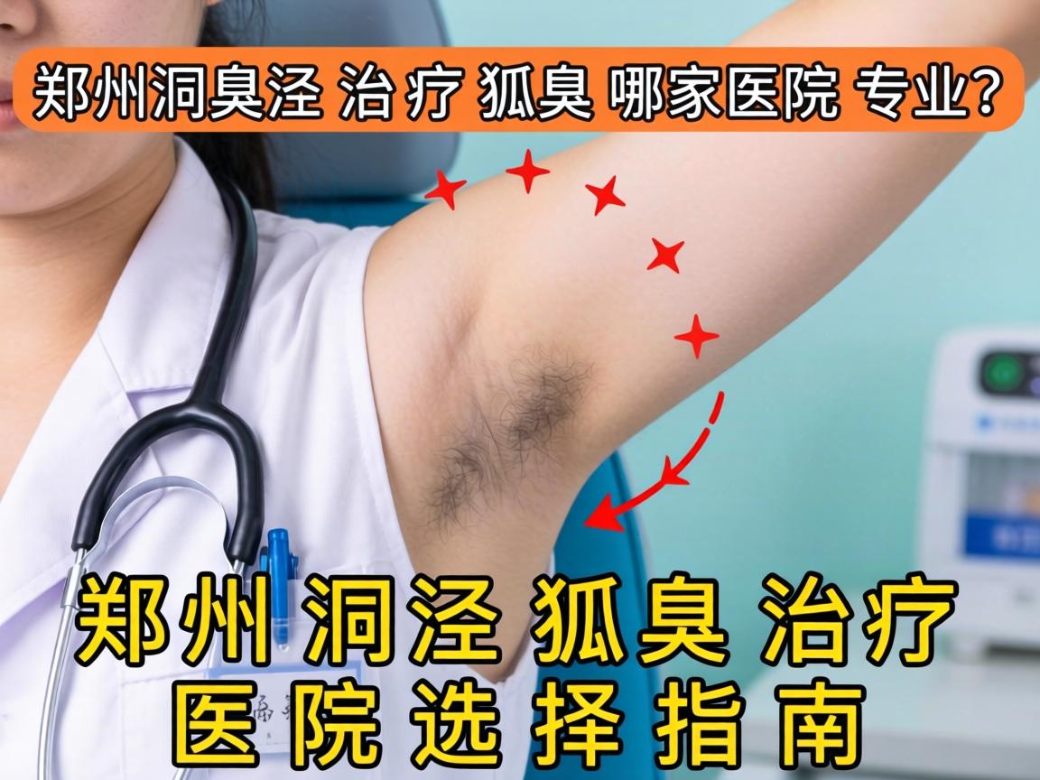 郑州洞泾治疗狐臭哪家医院专业？郑州洞泾狐臭治疗医院选择指南