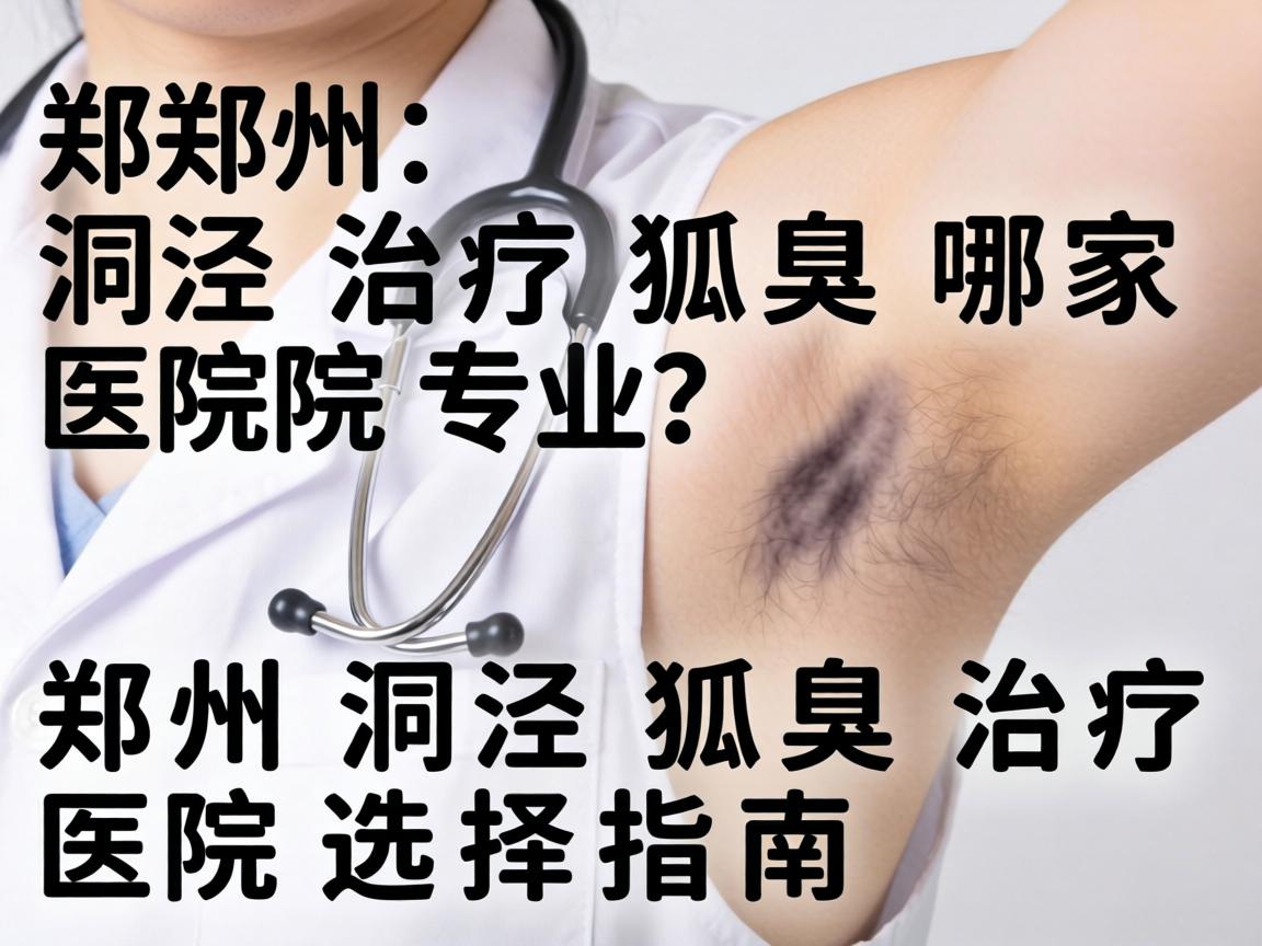 郑州洞泾治疗狐臭哪家医院专业？郑州洞泾狐臭治疗医院选择指南