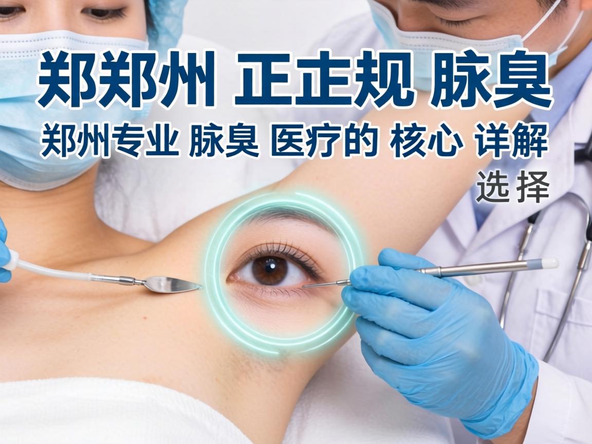 郑州正规腋臭医院详解，郑州专业腋臭医疗的核心选择