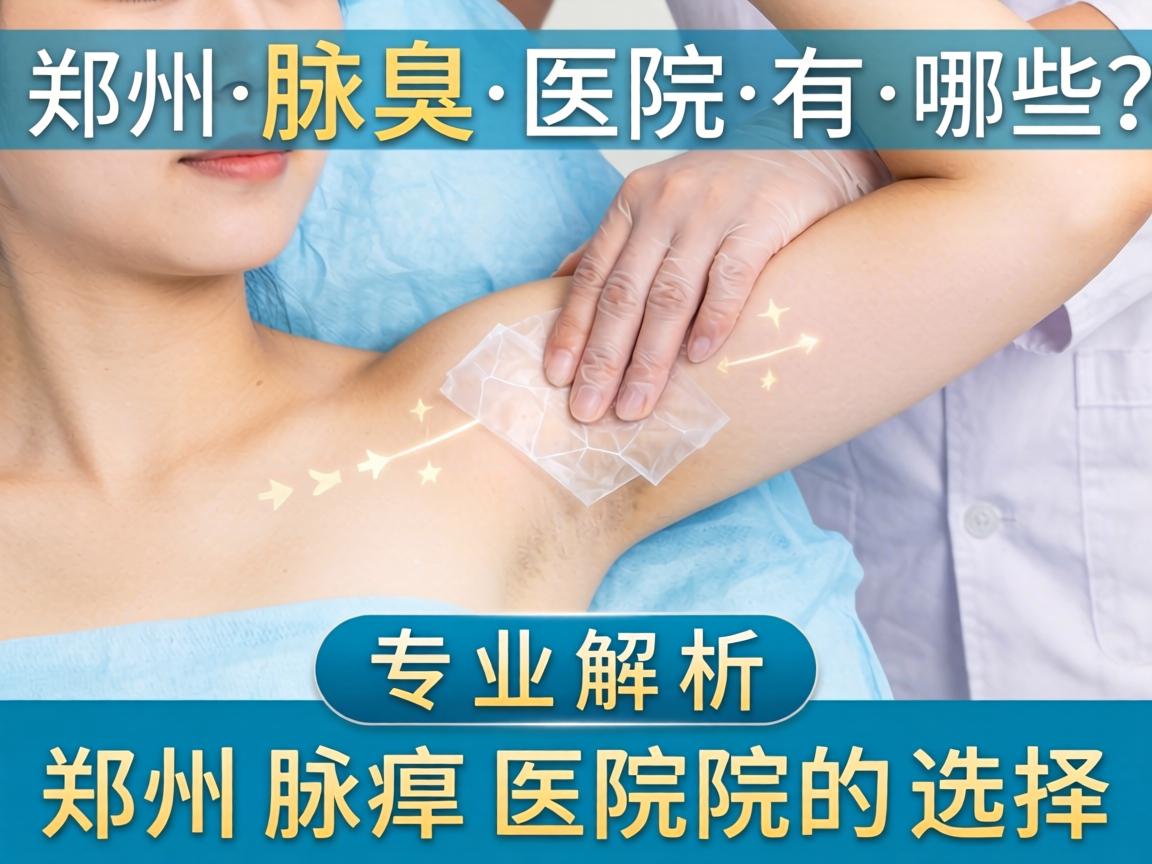 郑州腋臭医院有哪些？专业解析郑州腋臭医院的选择