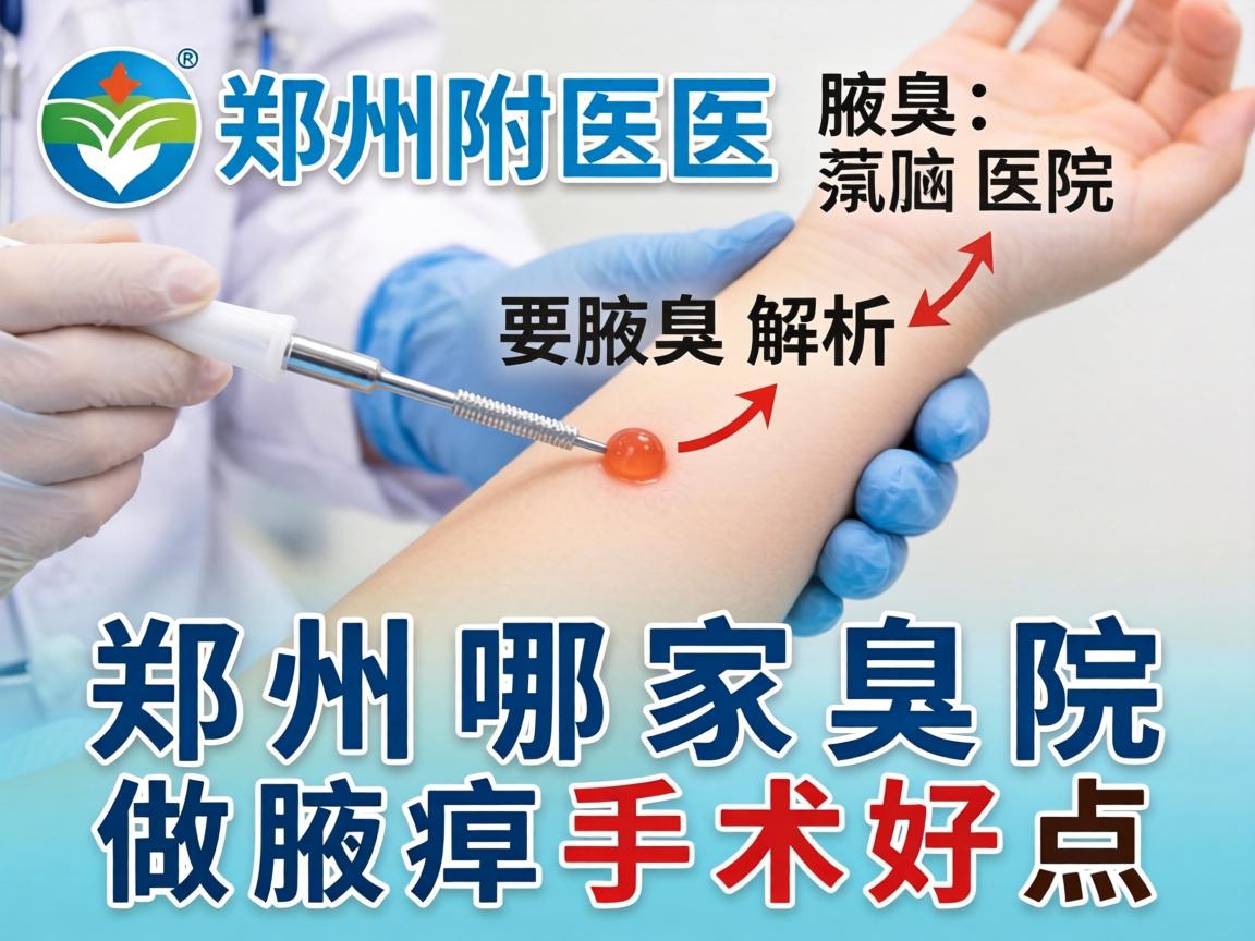 郑州附医腋臭医院解析,郑州哪家医院做腋臭手术好点 郑州附医腋臭医院解析,郑州哪家医院做腋臭手术好点