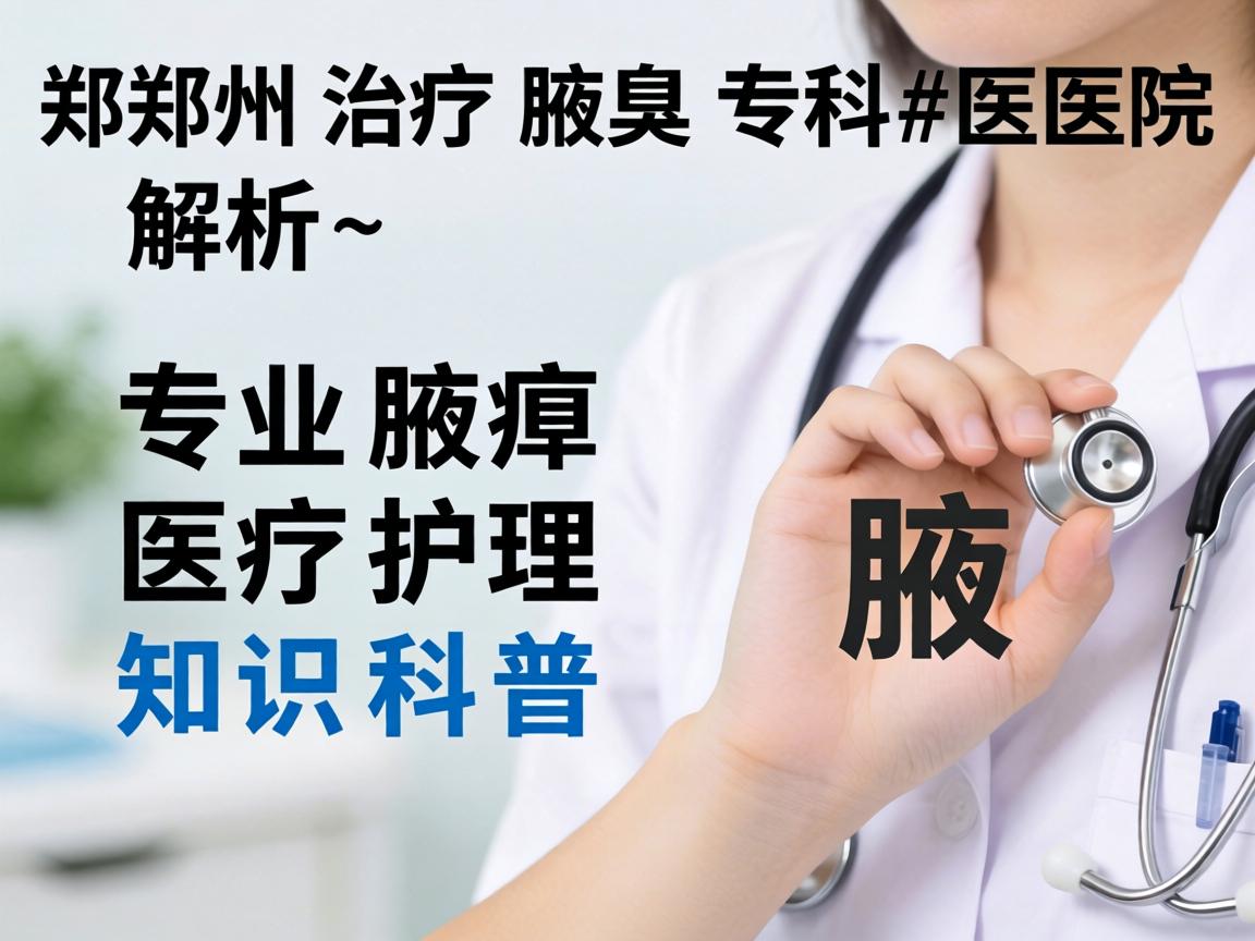 郑州治疗腋臭专科医院解析,专业腋臭医疗护理知识科普 郑州治疗腋臭专科医院解析,专业腋臭医疗护理知识科普