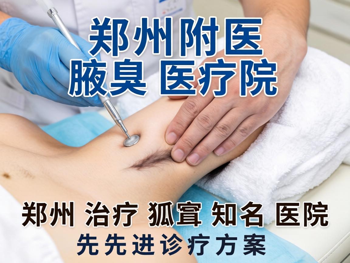 郑州附医腋臭医院，解析郑州治疗狐臭知名医院的先进诊疗方案