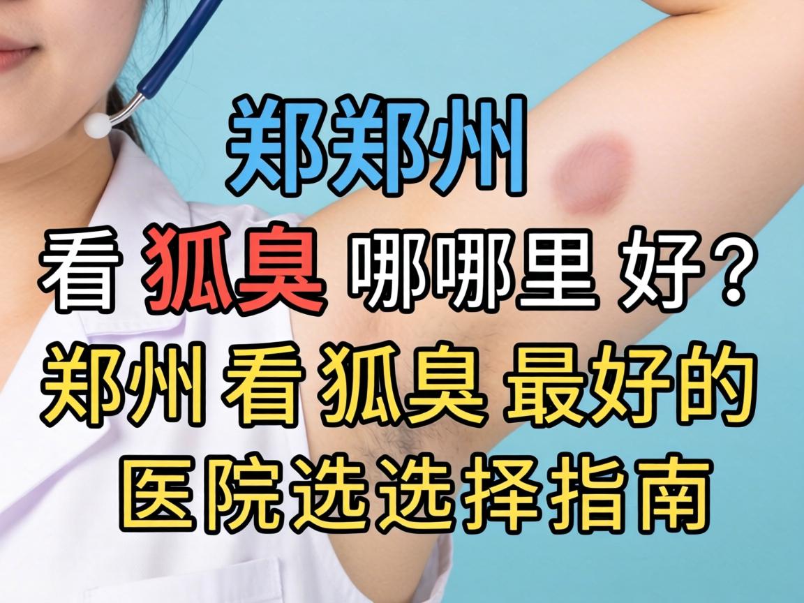 郑州看狐臭哪里好?郑州看狐臭最好的医院选择指南 郑州看狐臭哪里好?郑州看狐臭最好的医院选择指南