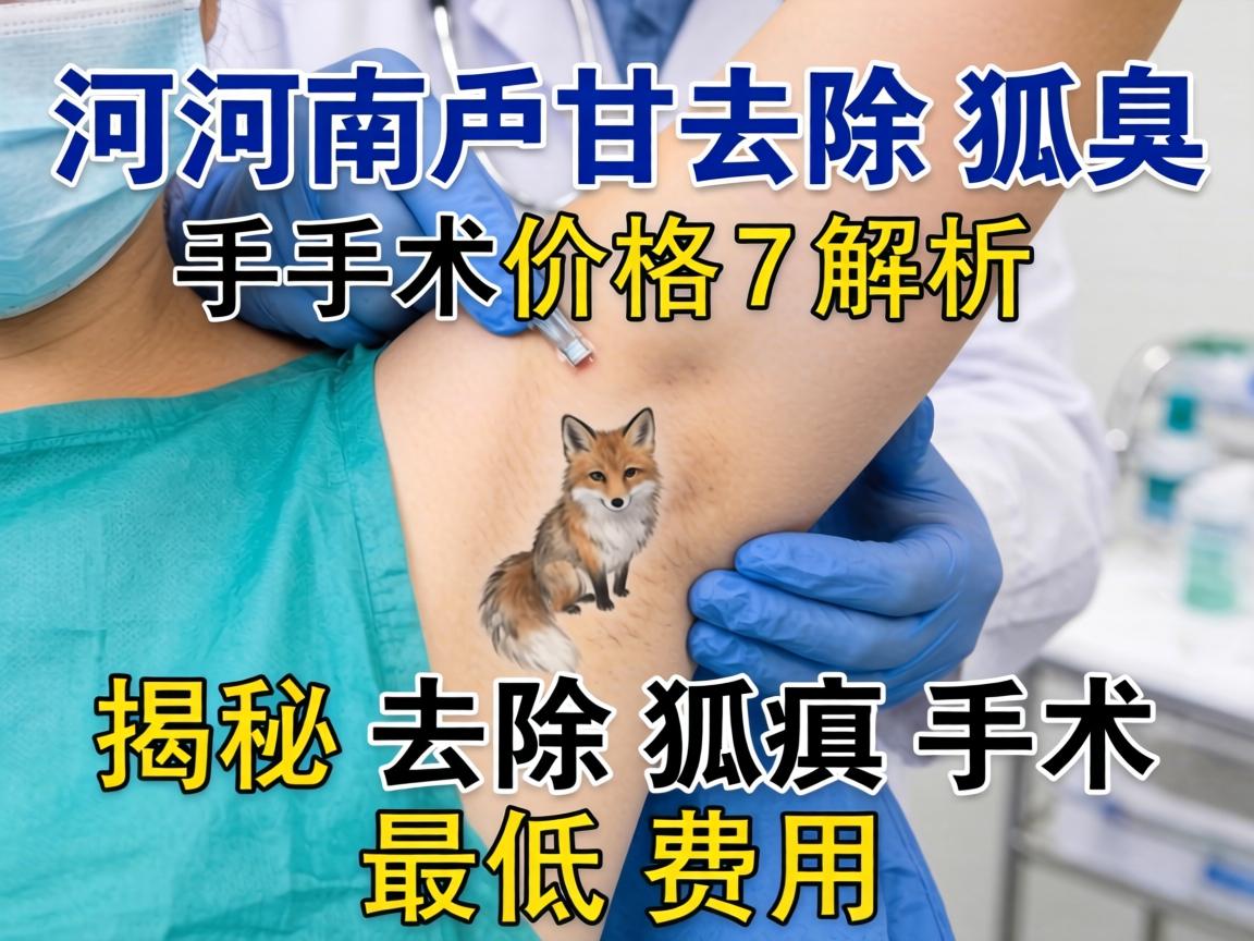 河南去除狐臭手术价格解析,揭秘去除狐臭手术最低费用 河南去除狐臭手术价格解析,揭秘去除狐臭手术最低费用