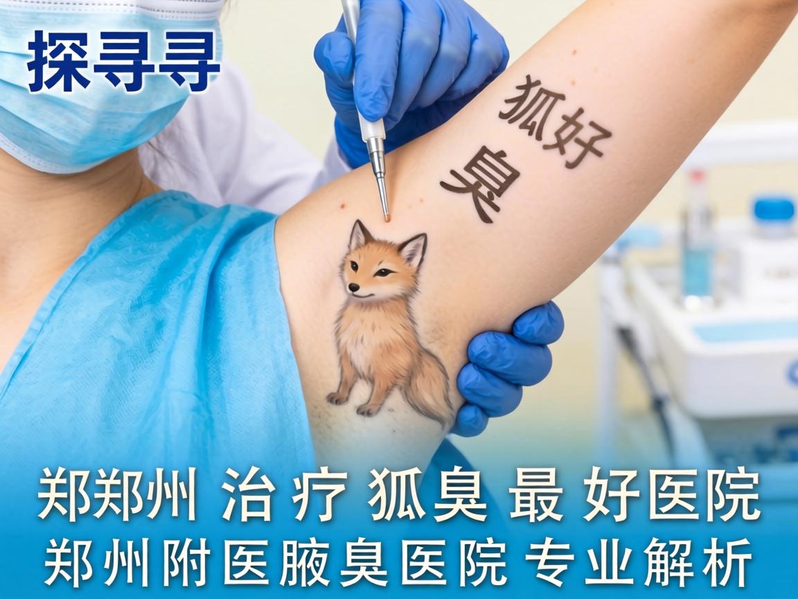 探寻郑州治疗狐臭最好医院，郑州附医腋臭医院专业解析