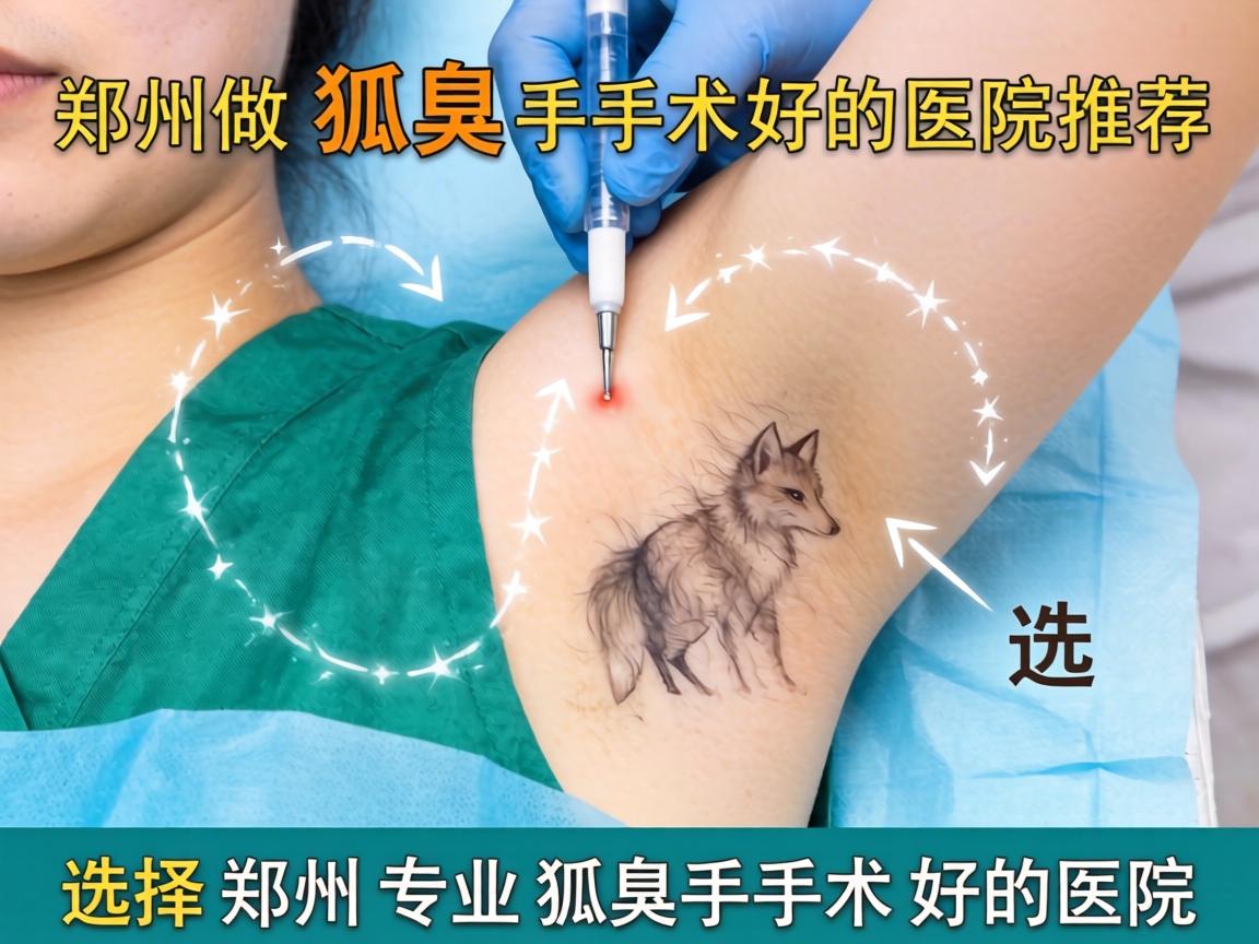 郑州做狐臭手术好的医院推荐，选择郑州专业狐臭手术好的医院