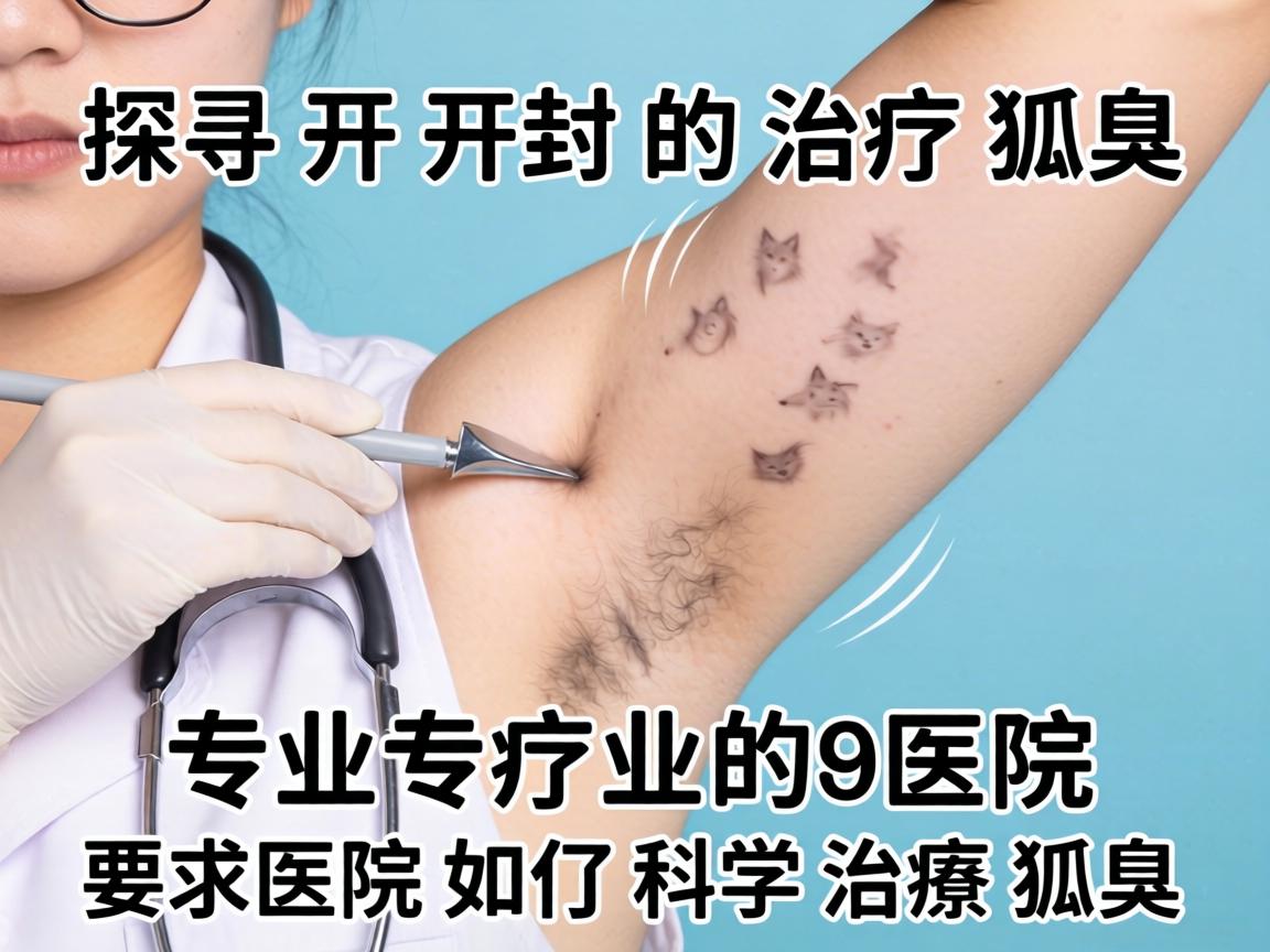 探寻开封治疗狐臭专业的医院，专业医院如何科学治疗狐臭