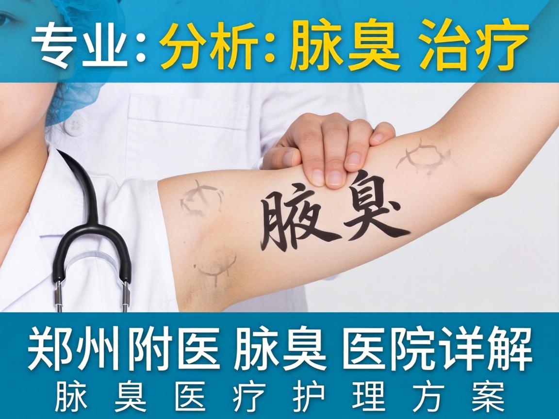 专业解析腋臭治疗，郑州附医腋臭医院详解腋臭医疗护理方案