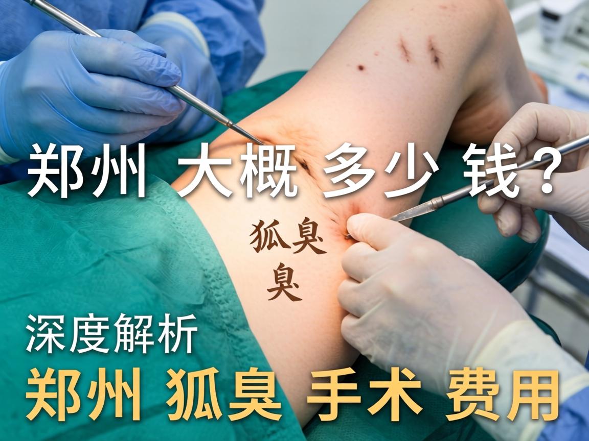 郑州狐臭手术大概多少钱？深度解析郑州狐臭手术费用