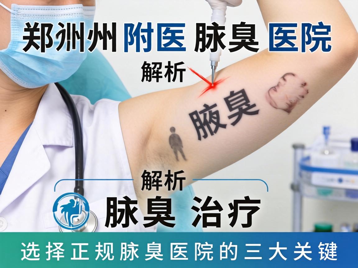 郑州附医腋臭医院解析腋臭治疗 选择正规腋臭医院的三大关键 郑州附医腋臭医院解析腋臭治疗 选择正规腋臭医院的三大关键