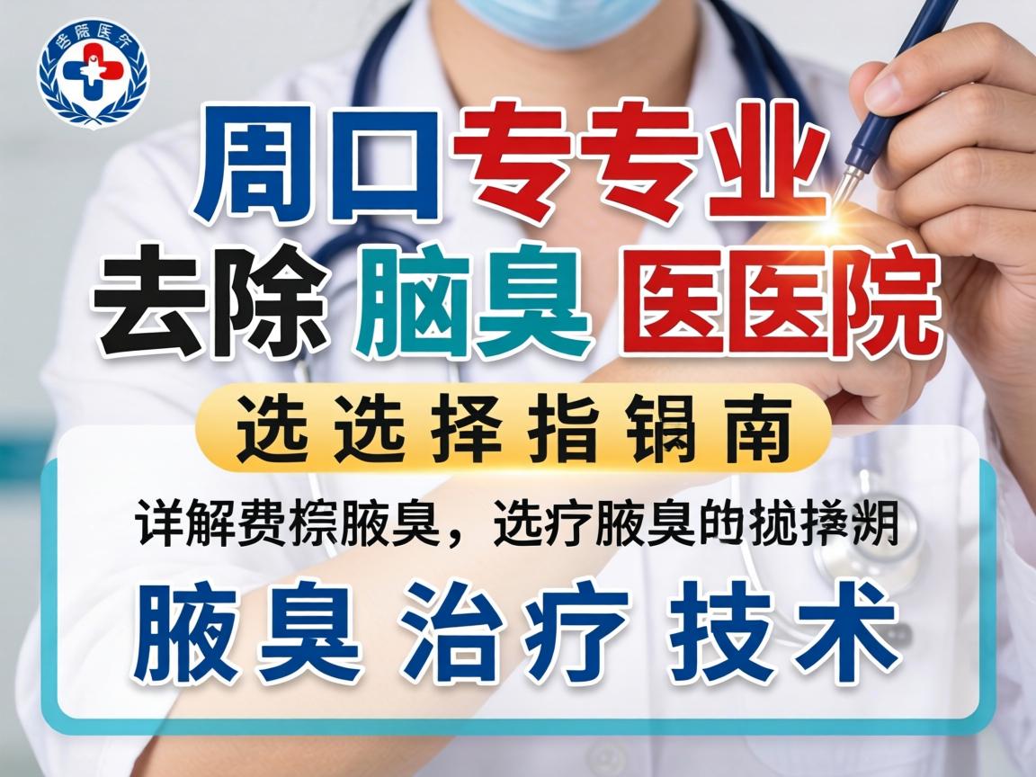 周口专业去除腋臭医院选择指南,详解腋臭治疗技术 周口专业去除腋臭医院选择指南,详解腋臭治疗技术
