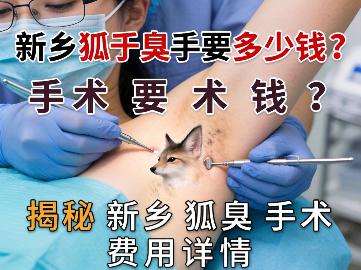 新乡狐臭手术要多少钱？揭秘新乡狐臭手术费用详情