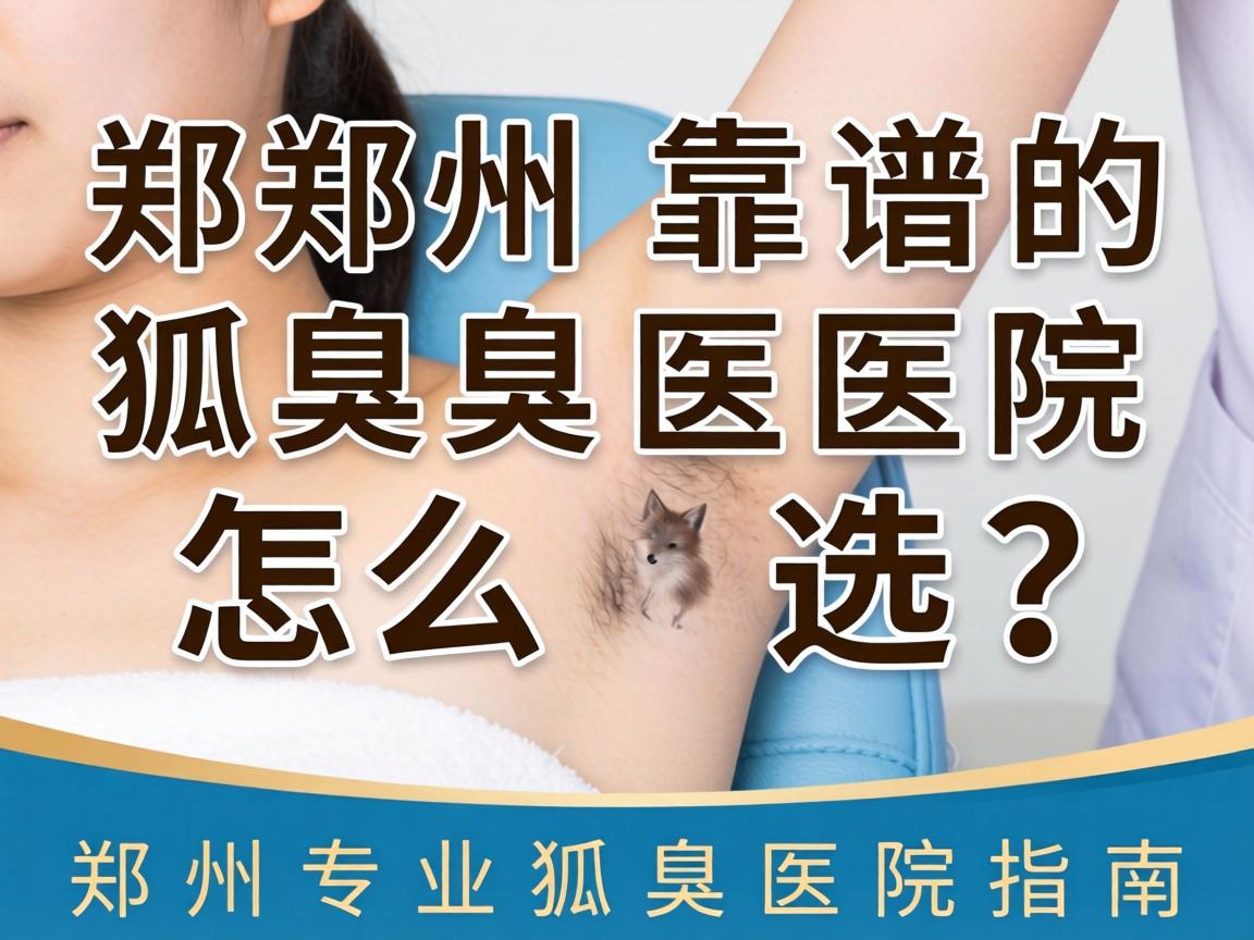 郑州靠谱的狐臭医院怎么选?郑州专业狐臭医院指南 郑州靠谱的狐臭医院怎么选?郑州专业狐臭医院指南