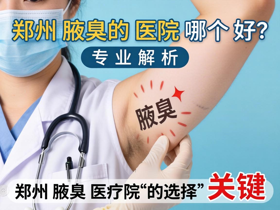 郑州腋臭医院哪个好?专业解析郑州腋臭医院的选择关键 郑州腋臭医院哪个好?专业解析郑州腋臭医院的选择关键