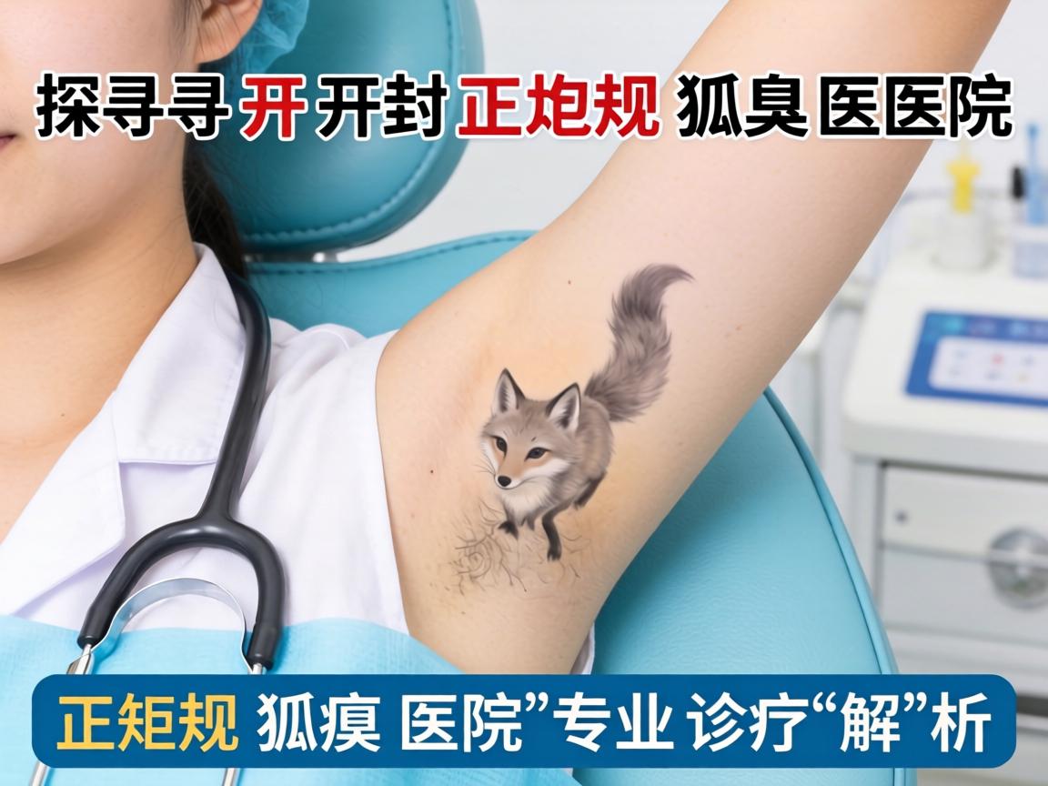 探寻开封正规狐臭医院，正规狐臭医院的专业诊疗解析