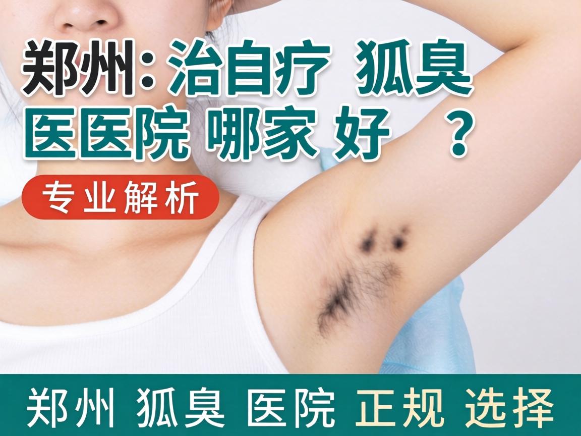 郑州治疗狐臭医院哪家好？专业解析郑州狐臭医院正规选择