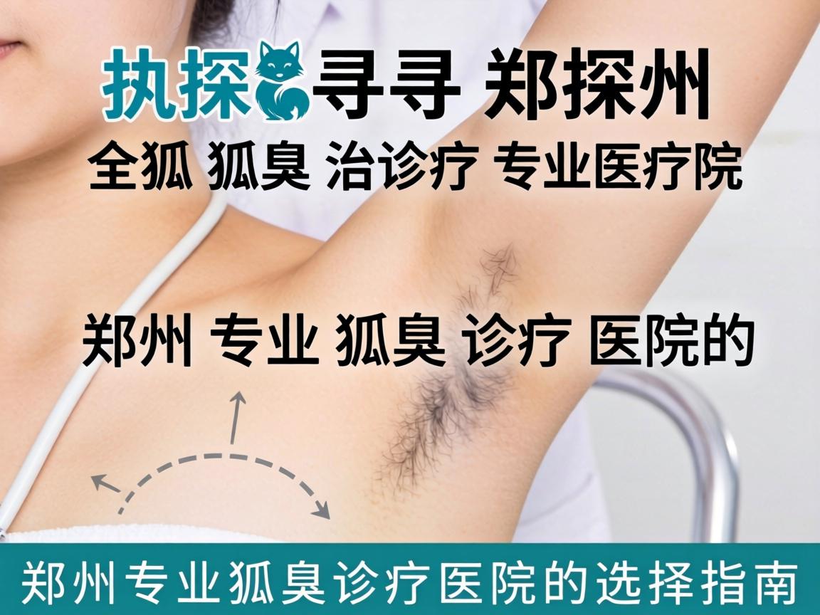 探寻郑州狐臭治疗专业医院，郑州专业狐臭诊疗医院的选择指南