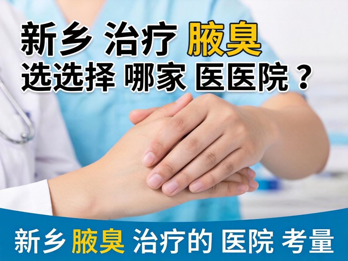 新乡治疗腋臭选择哪家医院?解读新乡腋臭治疗的医院考量 新乡治疗腋臭选择哪家医院?解读新乡腋臭治疗的医院考量