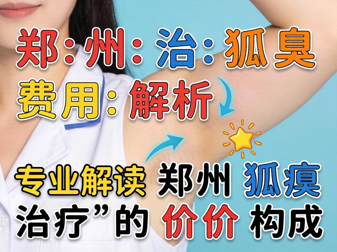 郑州治狐臭费用解析，专业解读郑州狐臭治疗的价格构成